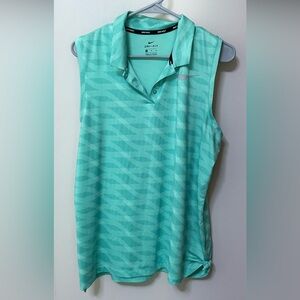 Nike Women's Teal Dri-FIT Tank Top